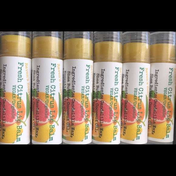 NEW 🍊 FRESH CITRUS Vegan Lip Balm - Picture 3 of 5